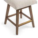Ava - Swivel Counter Stool - Vanilla Oat
