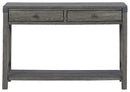 Freedan - Console Sofa Table - Grayish Brown