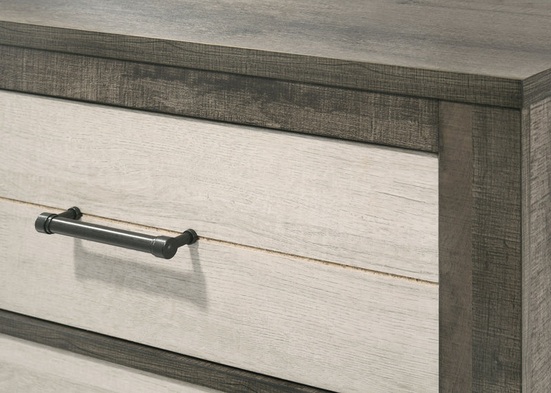 Rhett - Nightstand - Chalk / Gray