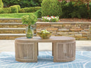 Serena Shores - Rectangular Cocktail Table - Beige