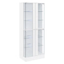Cabra - 4-door LED Curio Display Cabinet