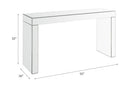 Dominic - Writing Desk - Mirrored