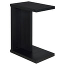 Clower - Engineered Wood C-Shaped Sofa Side Table