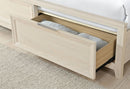 Mariah - 5 Piece Full Bedroom Set (Bed, Dresser & Mirror, Nightstand, Chest) - Beige