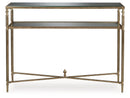Cloverty - Sofa Table - Aged Gold Finish