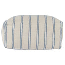 Delgada - Pouf - Natural / Blue