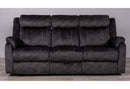 U7303 - Recliner Sofa / Console Power Recliner Loveseat / Glider Recliner - Granite