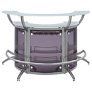 Dallas - 3-Piece Curved Freestanding Home Bar Cabinet