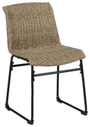 Amaris - Chair (Set of 2) - Brown / Black