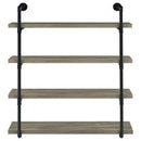 Elmcrest - 4-Shelf Wall Bookshelf