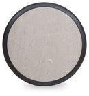 Bracken - Round End Table - French Black
