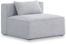 Cube - Linen Armless Chair