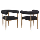 Dunmore - Boucle Upholstered Dining Arm Chair (Set of 2)