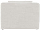 Cube - Linen Armless Chair