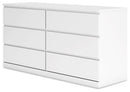 Onita - Six Drawer Dresser