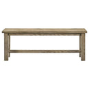 Cardova - 51" Solid Wood Dining Bench - Vineyard Oak