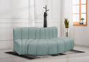 Arc - Faux Leather 3 Piece Modular Sofa