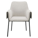 Jirina - Arm Chair (Set of 2) - Beige Chenille