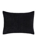 Bari - Velvet Sham - Onyx