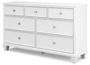 Fortman - Dresser - White
