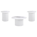 Rowena - Faux Marble Coffee Table Set