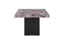 D02 - Dining Table - Lava / Black