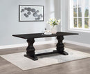 Parkins - Rectangular Dining Table - Rustic Espresso