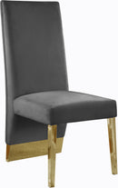 Porsha - Dining Chair with Gold Legs (Set of 2)
