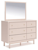 Wistenpine - Dresser And Mirror - Blush