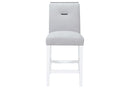 Monaco - Bar Stool New - Light Gray / White