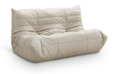 Relax - Vegan Leather 54.75" Upholstered Loveseat