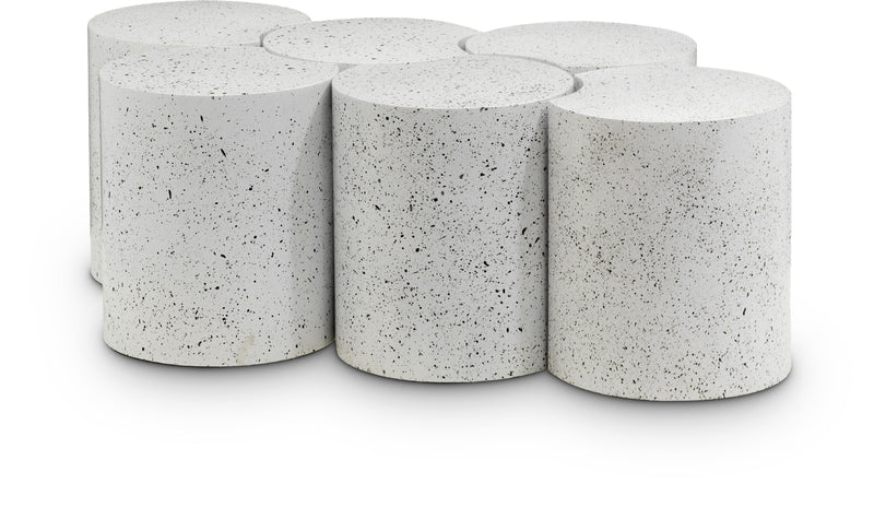 Dimple - 6 Piece Modular Coffee Table - Terazzo Finish