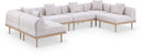 Laguna - 6 Piece 142" Outdoor Patio Modular Sectional