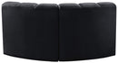 Arc - Velvet 2 Piece Modular Sofa