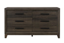Harmony - 3 Piece Bedroom Set (Queen Bed, Dresser And Mirror) - Brown