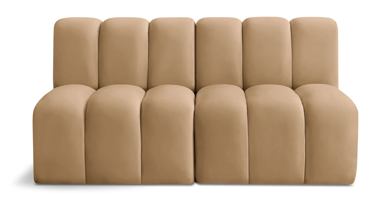 Arc - Velvet 2 Seats Modular Sofa