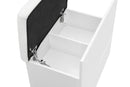 Ella - Storage Stool - White