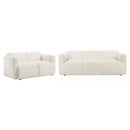 Dorset - Upholstered Round Track Arm Sofa Set
