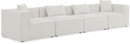 Cube - Linen Modular 4 Seat Sofa