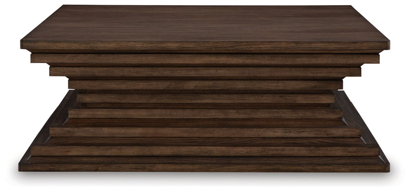 Hannodream - Square Cocktail Table - Warm Brown