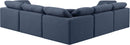 Indulge - Linen 5 Piece Modular Corner Sectional