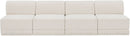 Ollie - 4 Seat Armless Modular Sofa