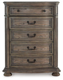Ardenfield - Five Drawer Chest - Light Brown