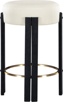 Harrison - Counter Stool With Black Legs