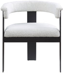 Romeo - Boucle Dining Chair With Black Base (Set of 2)