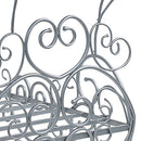 Priya - Twin Bed With Canopy - Silver