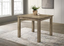 Cardova - Square Counter Height Dining Table - Vineyard Oak