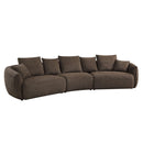 Bash - Sofa With 7 Pillows - Macca Anthology Boucle