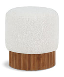 Veranda - Ottoman / Stool With Brown Base