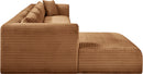 Shaggy - Fabric 4 Piece Modular Sectional